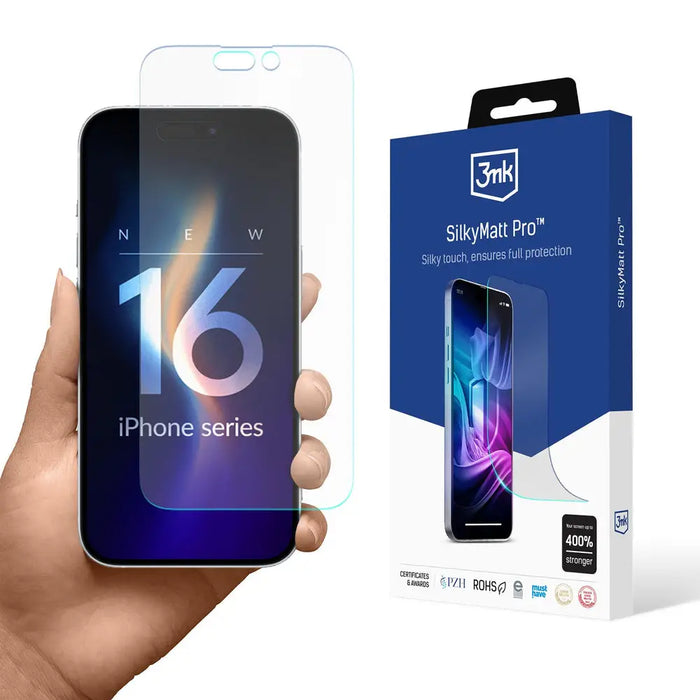 Matte foil 3mk Silky Matt Pro for iPhone 16 Plus - *Kategoria tymczasowa<<<HurtelXML