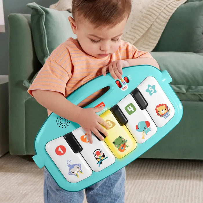 Mattel Fisher Price Educational mat with piano HWY57 - Educational matsZDN-MDU<<<(Games and toys) Toys for the youngest