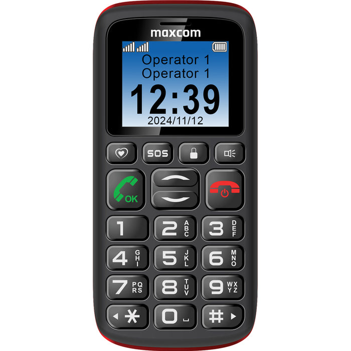 MAXCOM MM428 LIGHT BLACK 1.80 "