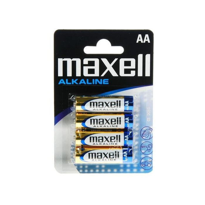 Alkaline battery MAXELL LR-6 /4 pcs. in packaging/blister 1.5V