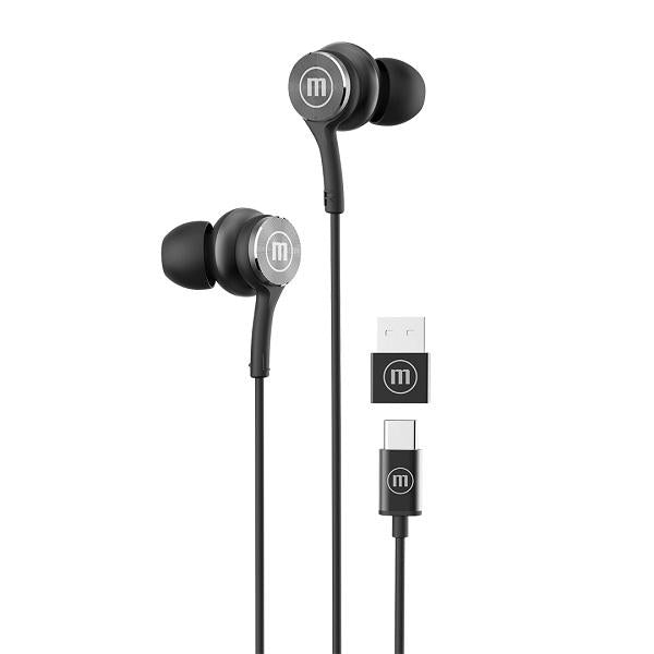 Headphones with microphone MAXELL XC1, USB-C
