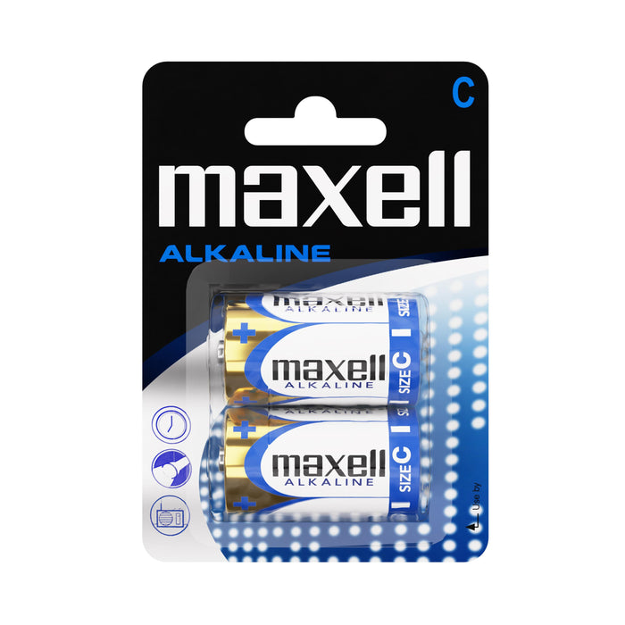 Alkaline battery MAXELL LR-14 /2 pcs. in packaging/ 1.5V