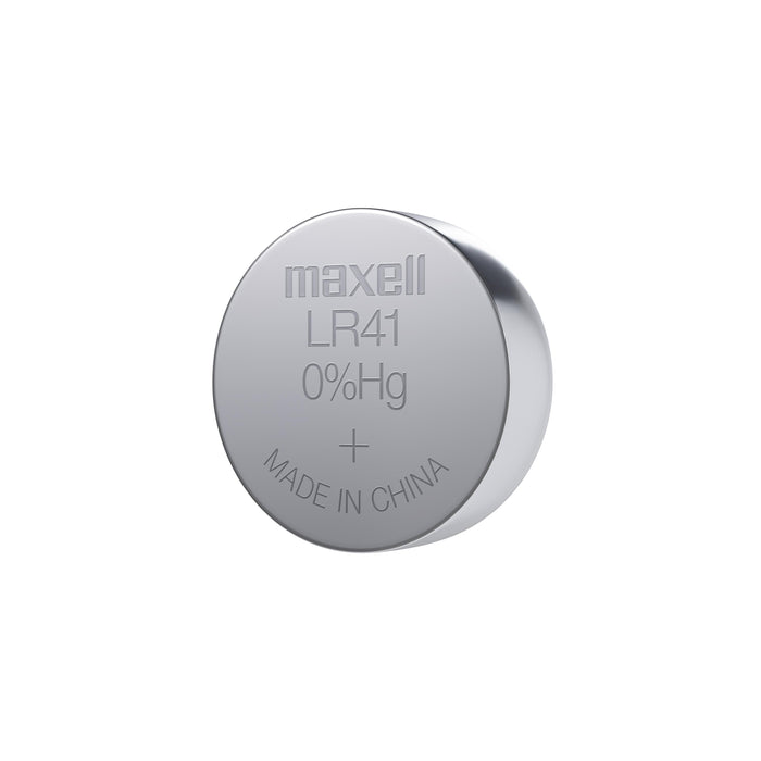Button microalkaline battery LR41 /AG3/ 10 pcs./pack price for 1 pc. MAXELL