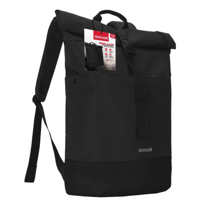 Laptop backpack BX350 ROLLUP Backpack 16" black MAXELL