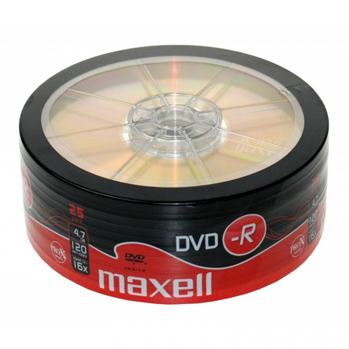 DVD-R MAXELL, 4.7 GB, 16x, 25 pcs.