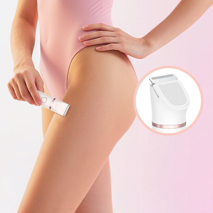 MAXGROOM JK-105 3-in-1 Women's Body and Face Trimmer - White