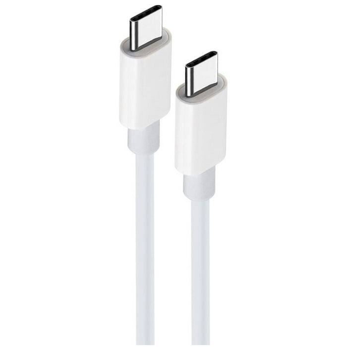 CABLE MAXLIFE USB-C-USB-C 1M 60W WHITE