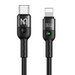 Mcdodo CA-1960 USB-C to Lightning spring cable 36W 1.8m (black) - USB-C to Lightning<<<USB cables<<<GSM