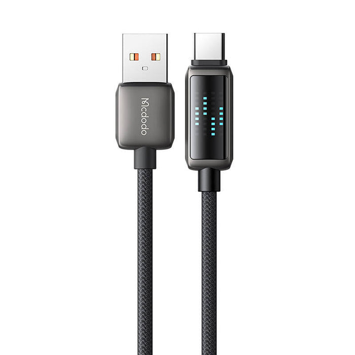 Mcdodo CA-2350 USB-A to USB-C cable 6A LED display 1.2m - USB to USB-C<<<USB cables<<<GSM Accessories<<<InnproXML