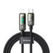 Mcdodo CA-3600 USB-C to Lightning cable auto power off 36W 1.2m (black) - USB-C to Lightning<<<USB cables<<<GSM
