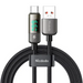 Mcdodo CA-3630 USB-A to USB-C cable auto power off PD 100W 1.2m (black) - USB to USB-C<<<USB cables<<<GSM