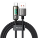Mcdodo CA-3630 USB-A to USB-C cable auto power off PD 100W 1.2m (black) - USB to USB-C<<<USB cables<<<GSM