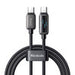 Mcdodo CA-4250 USB-C to USB-C cable 100W LED display 1.2m - USB-C to USB-C<<<USB cables<<<GSM Accessories<<<InnproXML