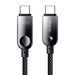 Mcdodo CA-4780 USB-C to USB-C 60W data cable 1.2m (black) - USB-C to USB-C<<<USB cables<<<GSM Accessories<<<InnproXML