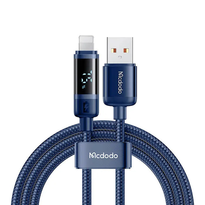 Mcdodo CA-5001 USB-A to Lightning cable 100W 1.2m (blue) - USB to Lightning<<<USB cables<<<GSM Accessories<<<InnproXML