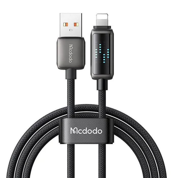 Mcdodo CA-5250 USB-A to Lightning cable LED display 1.2m - USB to Lightning<<<USB cables<<<GSM Accessories<<<InnproXML
