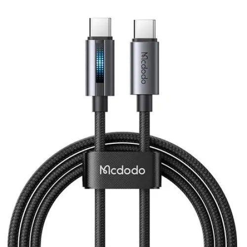 Mcdodo CA-5740 USB-C to USB-C cable 100W 1.2m (black) - USB-C to USB-C<<<USB cables<<<GSM Accessories<<<InnproXML