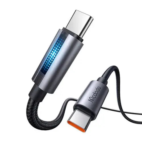 Mcdodo CA-5740 USB-C to USB-C cable 100W 1.2m (black) - USB-C to USB-C<<<USB cables<<<GSM Accessories<<<InnproXML