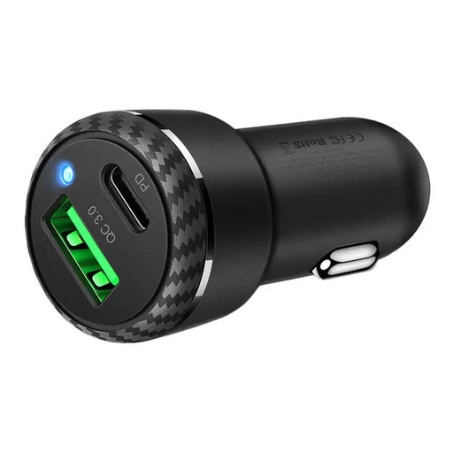 Mcdodo CC-5970 car charger USB + USB-C 38W (black) - Car chargers<<<Chargers<<<GSM Accessories<<<InnproXML