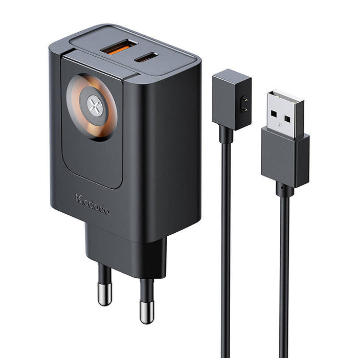 McDodo CH-3700 30W 2-in-1 USB-C + A Charger black - mains chargers<<<Chargers<<<GSM Accessories<<<InnproXML