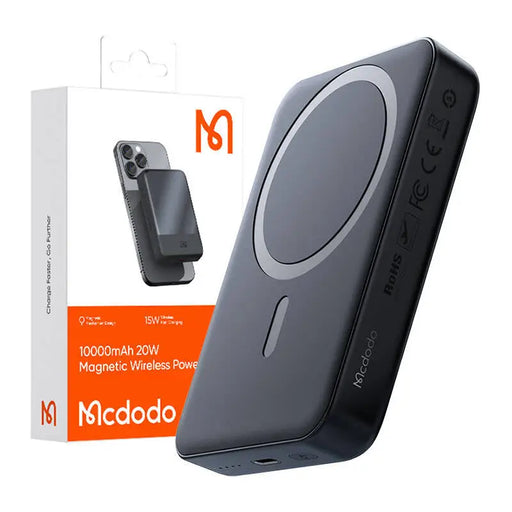 Mcdodo Magnetic Power Bank MC-4261 10000mAh 20W (black) - Powerbanks<<<GSM Accessories<<<InnproXML