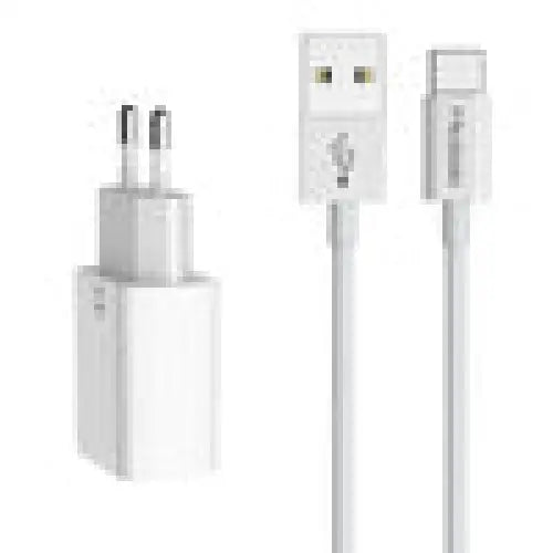 Mcdodo USB Dual Charger CH-6721 (EU) Type-C 1m Travel set (white) - mains chargers<<<Chargers<<<GSM