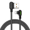 USB to Lightning cable, Mcdodo CA-4673, angled, 1.8m (black)