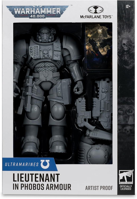Warhammer 40,000 Lieutenant in Phobos Armor (Ultramarines) Artist Proof 7in Figure McFarlane