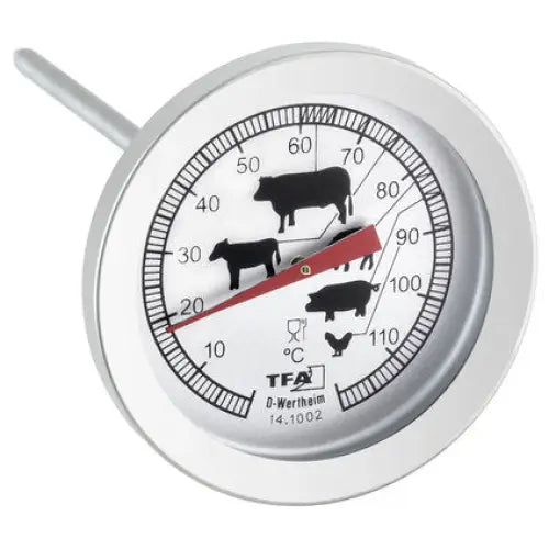 MEAT THERMOMETER (0..+110 C) STEEL 12CM TFA TFA-14.1002.60.90 - Други кухненски пособия<<<Домашни