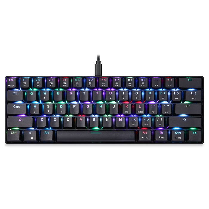 Mechanical gaming keyboard Motospeed CK61 RGB - Wired<<<Keyboards<<<Gaming<<<InnproXML