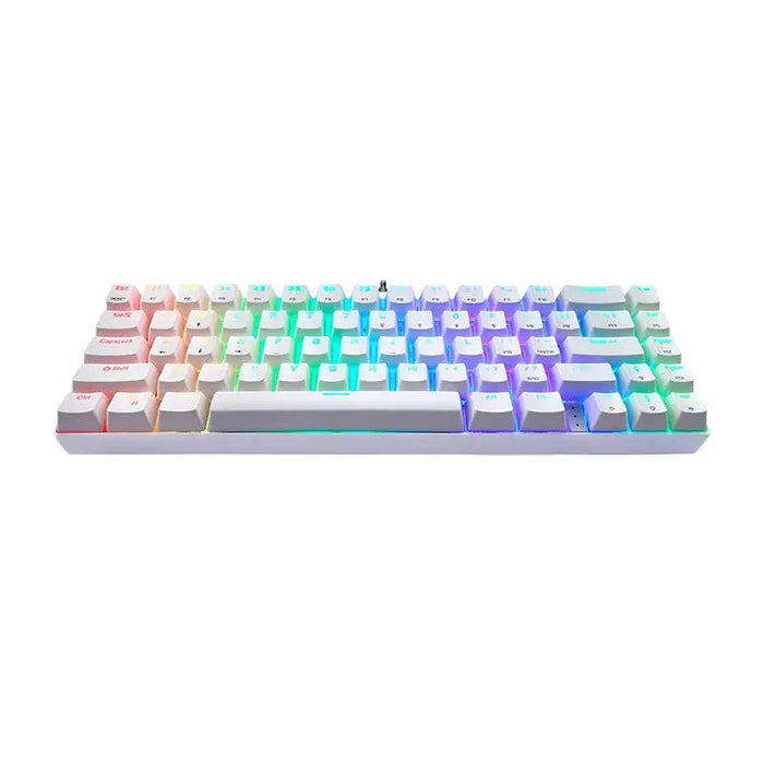 Mechanical gaming keyboard Motospeed CK67 RGB (white) - Wired<<<Keyboards<<<Gaming<<<InnproXML