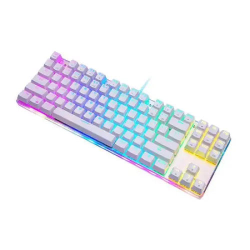 Mechanical gaming keyboard Motospeed K87S RGB (white) - Wired<<<Keyboards<<<Gaming<<<InnproXML