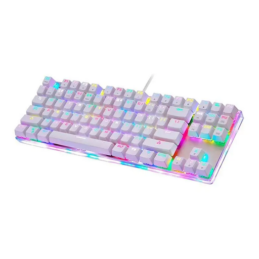 Mechanical gaming keyboard Motospeed K87S RGB (white) - Wired<<<Keyboards<<<Gaming<<<InnproXML