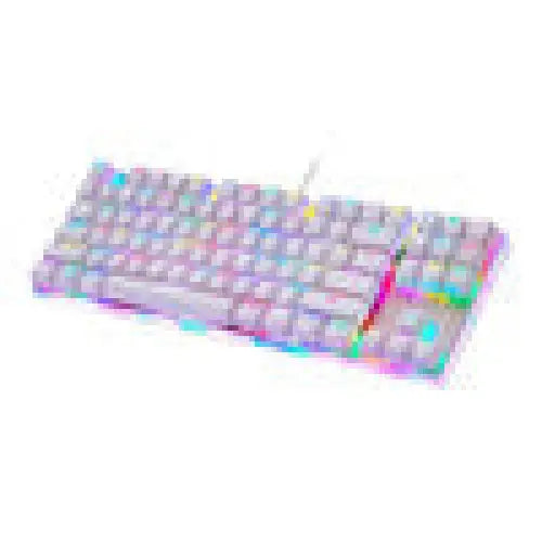 Mechanical gaming keyboard Motospeed K87S RGB (white) - Wired<<<Keyboards<<<Gaming<<<InnproXML