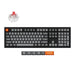 Mechanical keyboard Keychron K10 Max QMK/VIA Full Size - Keychron Super Red Switch RGB Backlight - Геймърски