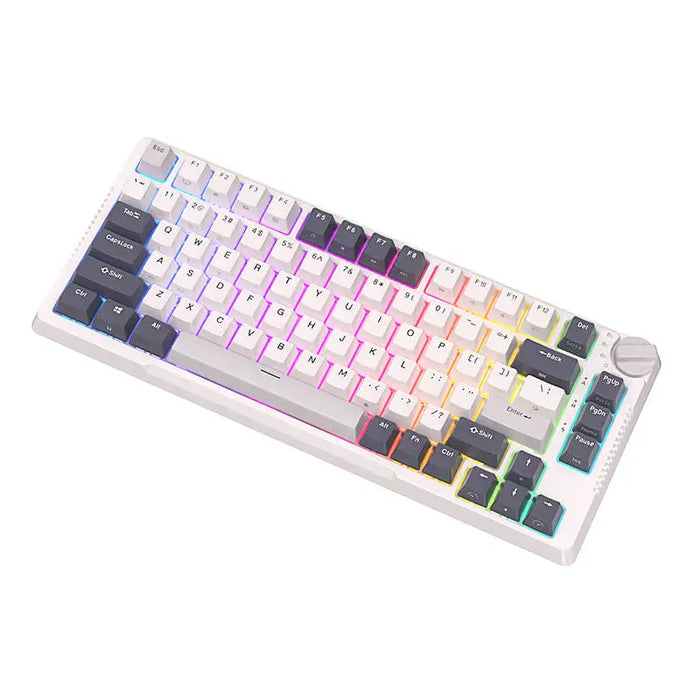 Mechanical keyboard Royal Kludge RKH81 RGB Sky cyan switch (white) - Wired<<<Keyboards<<<Gaming<<<InnproXML