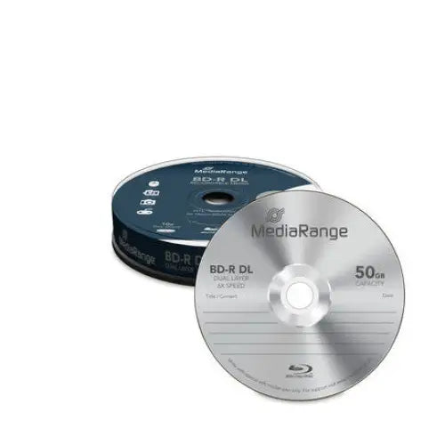 MediaRange BD-R Dual Layer 50Gb 6X - 10 pieces per spindle - CD/DVD<<<Оптични носители<<<MediaTrade
