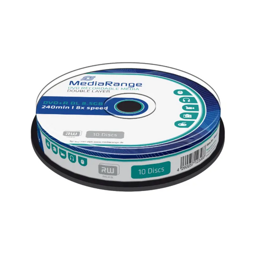 MediaRange DVD + R DL 10 pieces in a spindle - CD/DVD<<<Оптични носители<<<MediaTrade