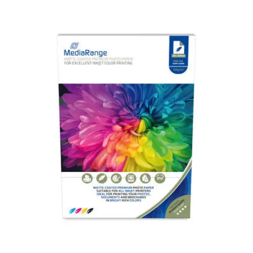 MediaRange Photo paper 210 x 297mm 100 pcs. - Тонери и хартия<<<Аксесоари<<<MediaTrade