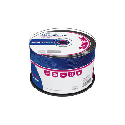 MediaRange CD-R Vinyl 700Mb. 50 pieces per spindle