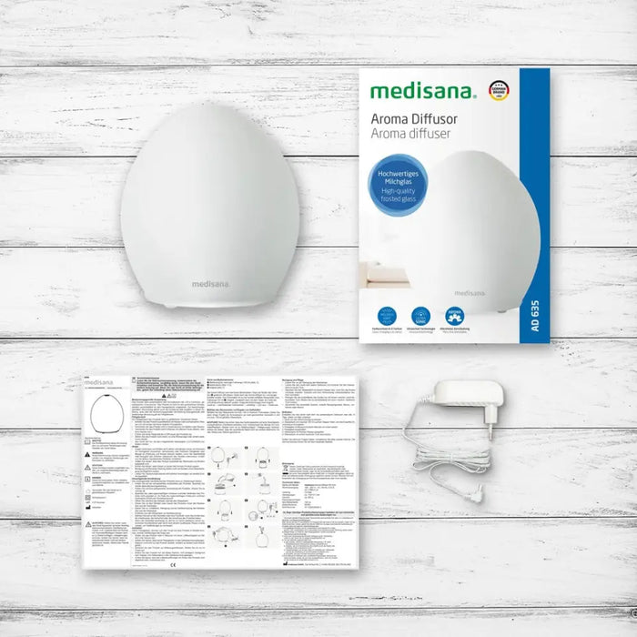 Medisana AD 635 Frosted Glass Aromatizer - Equipment for aromatherapyARO-URZ<<<AromatherapyARO<<<ActionPL