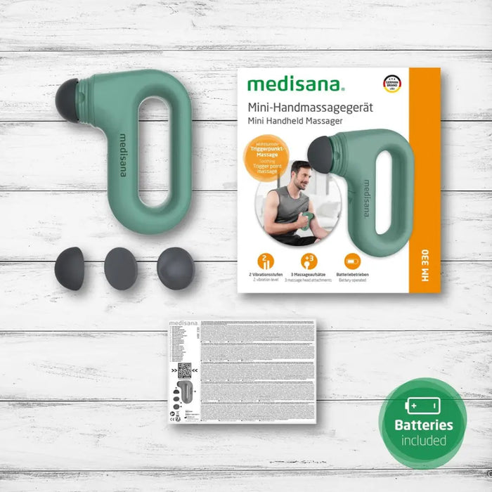 Medisana HM 330 massager Universal Black Green - MassagersFIR-MAS<<<Physiotherapy and rehabilitationFIR<<<ActionPL