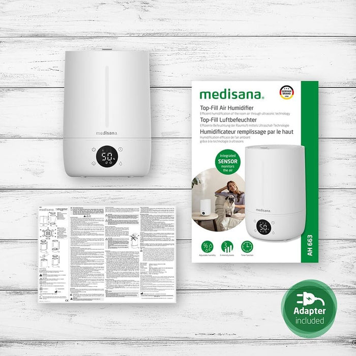 Humidifier Medisana AH663 30 W 4,5 L