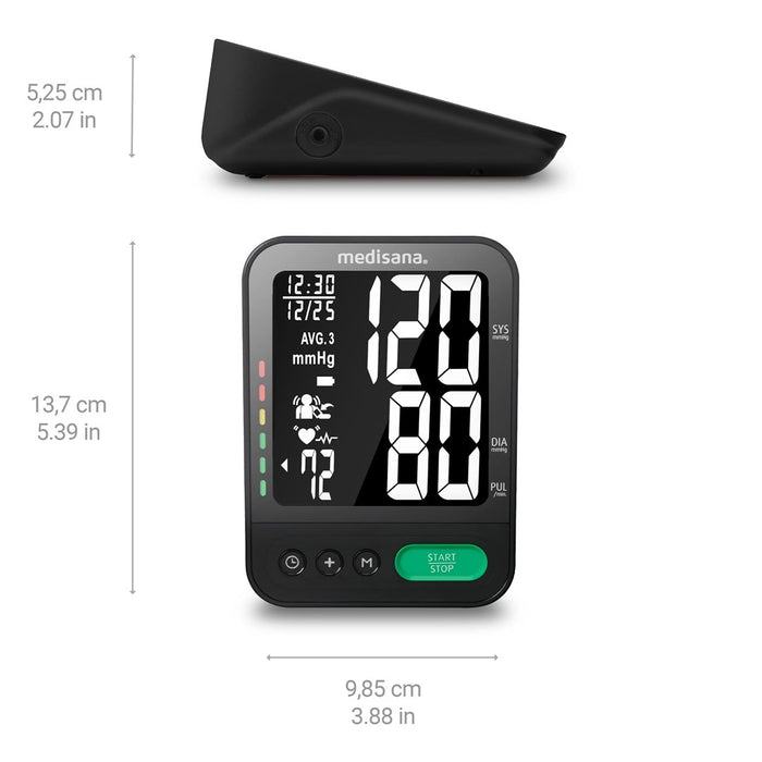 Upper arm blood pressure monitor Medisana BU 582 (black)