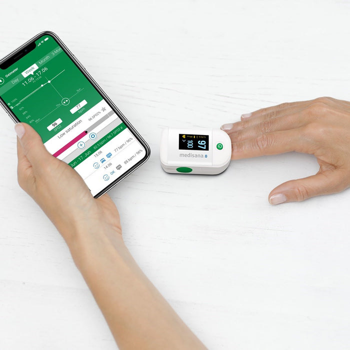 Medisana PM 100 pulse oximeter Grey, White