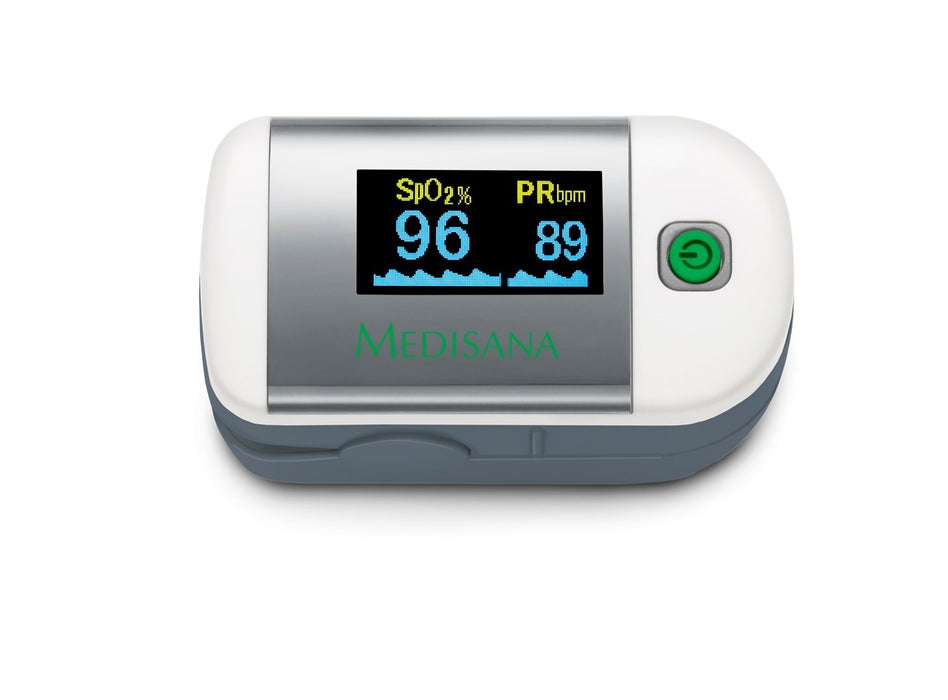 Medisana PM 100 heart rate monitor Finger Silver, White