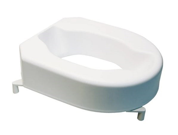 Toilet seat elevation cap with flap Etac HI-Loo 10 cm
