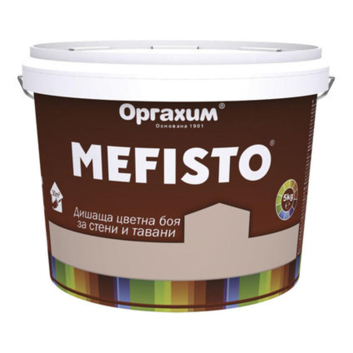 INTERIOR PAINT MANGO COLOR 5 KG MEFISTO