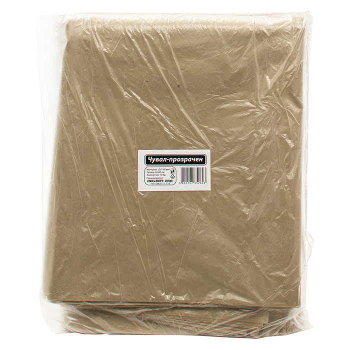NYLON BAG LDPE 150 MICRON 60X90CM 10PCS 80L MEGAPORT
