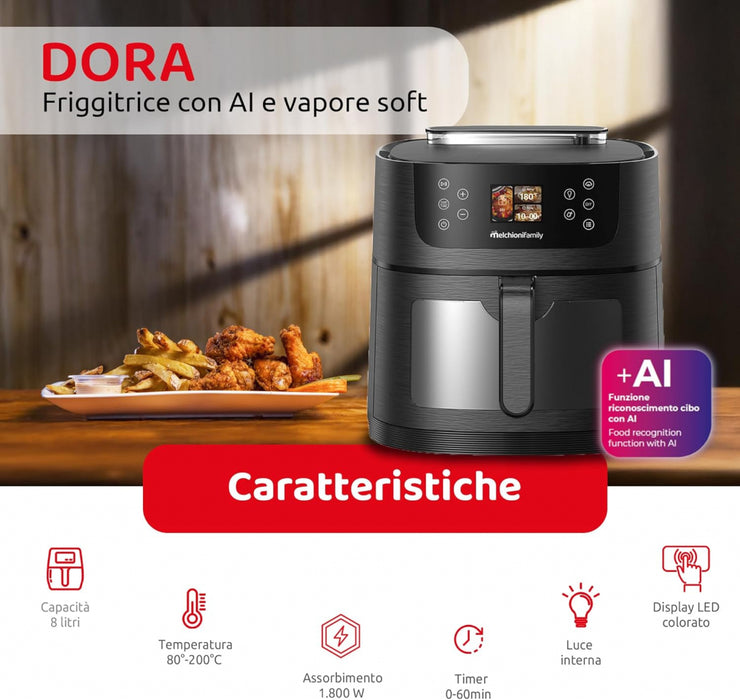 Melchioni Dora AI cooking appliance